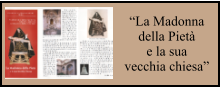 “La Madonna  della Pietà  e la sua  vecchia chiesa”